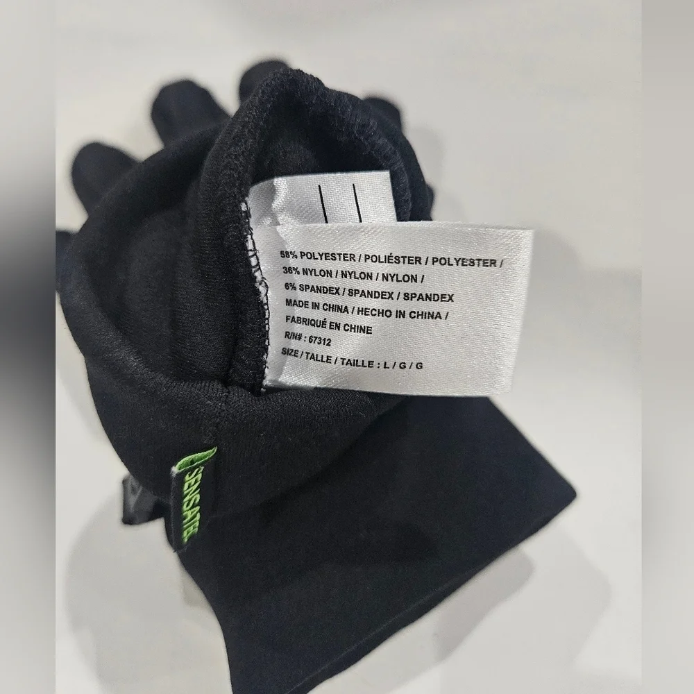Head Neon and Black Youth Mittens. Insulated. Outdoor Accessories Touchscreen LG